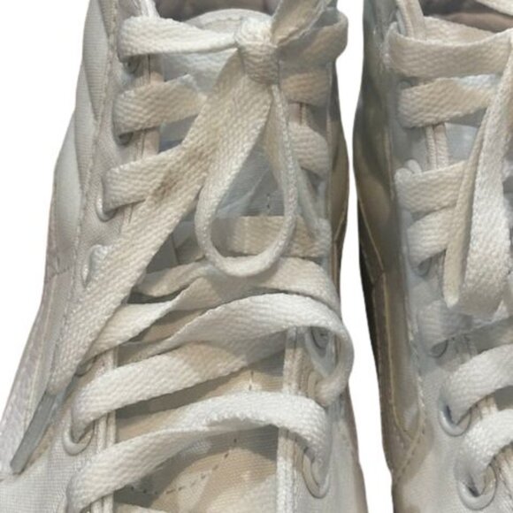 VANS Sk8-Hi Canvas Shoe in True White (Unisex) – Size 6 Men / 7.5 Women - Picture 11 of 11